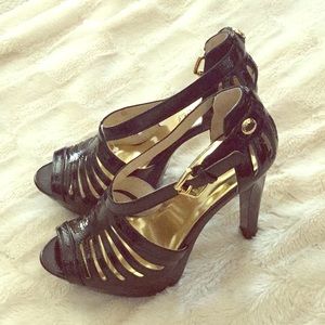 Black 4” Michael Kors Dress Sandal